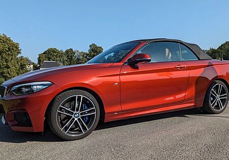 BMW 220i Cabrio M Sport, ACC, AHK, LED Top Zustand