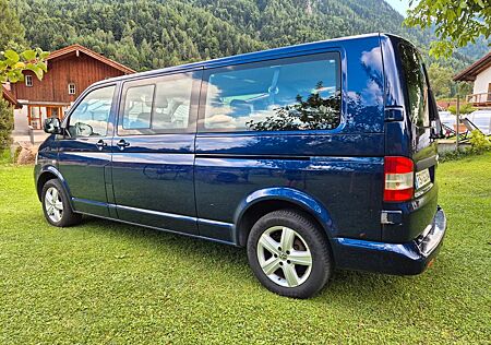 VW T5 Caravelle Volkswagen Lang Comfortline, 8Sitz, 2.Schiebe