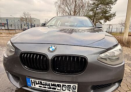 BMW 118d in gepflegtem Zustand.