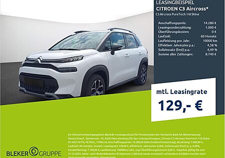 Citroën C3 Aircross PureTech 110 Shine