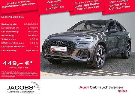 Audi Q5 Sportback 40 TDI quattro S line Matrix, Navi