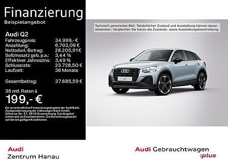Audi Q2 35 TFSI S-LINE*MATRIX*AHK*KAMERA*NAVI-PLUS*19