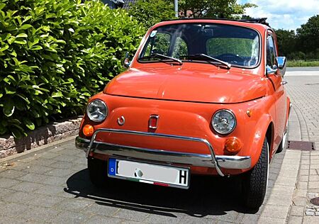 Fiat 500L ´69 Bambino mit Faltdach H-Zulassung