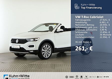 VW T-Roc Volkswagen Cabriolet 1.5 TSI Style *AHK*LED*RFK*Navi*