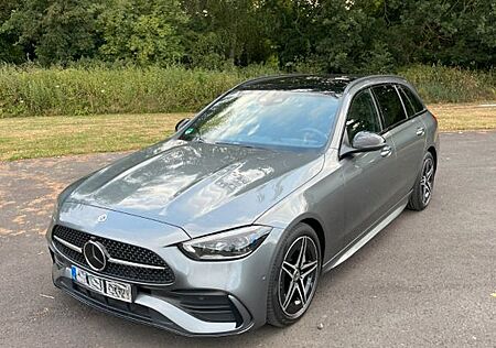 Mercedes-Benz C 220 d 4MATIC Autom - AMG-Line - AHK - Panorama