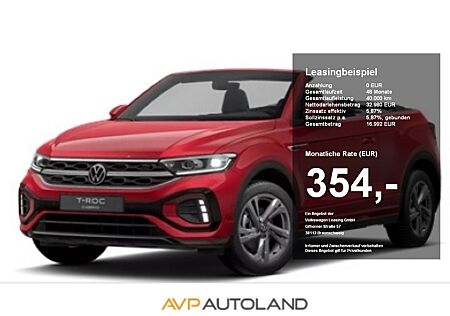 VW T-Roc Volkswagen Cabriolet 1.5 TSI DSG R-Line | NAVI | AHK