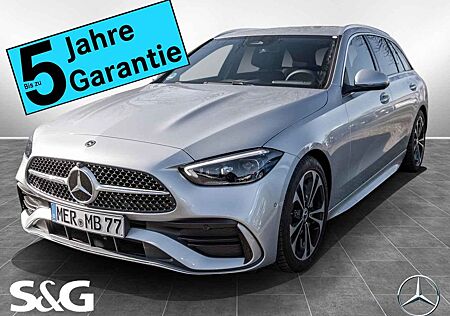 Mercedes-Benz C 200 T AMG MBUX+360°+DIG-LED+AHK+Night+Distroni