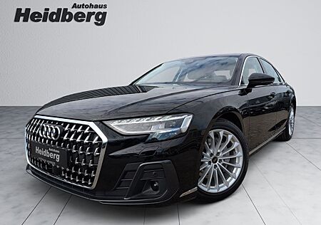 Audi A8 50 TDI PANO HD-Matrix HuD Leder Weiß Luftfhw.