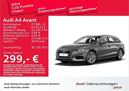 Audi A4 Avant 35 TDI S tronic advanced HuD/ACC/Navi+/