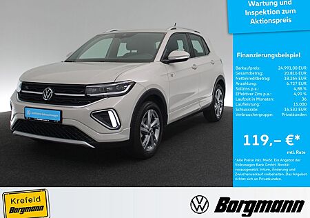 VW T-Cross Volkswagen 1.0 TSI R-Line AHK MATRIX-LED NAVI SHZ