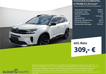 Citroën C5 Aircross BlueHDi 130 S&S EAT8 Shine Pack