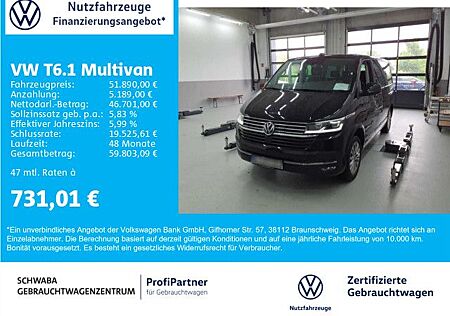 VW T6 Multivan Volkswagen T6.1 Multivan 2.0 TDI Generation Six*ACC*8-fach