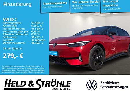 VW ID.7 Volkswagen Tourer GTX 4M AHK 360°KAM WÄPU IQ-LED HUD