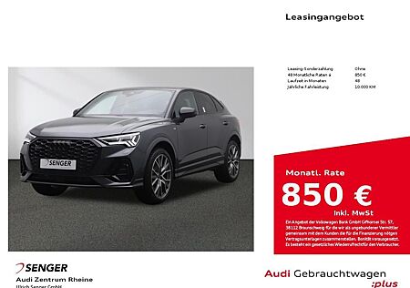 Audi Q3 Sportback S line 40 TDI quattro Matrix Sonos