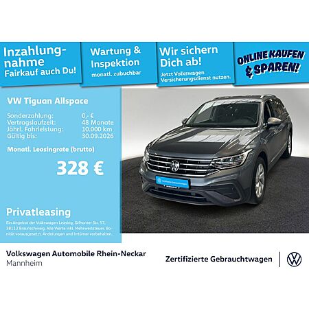VW Tiguan Allspace leasen