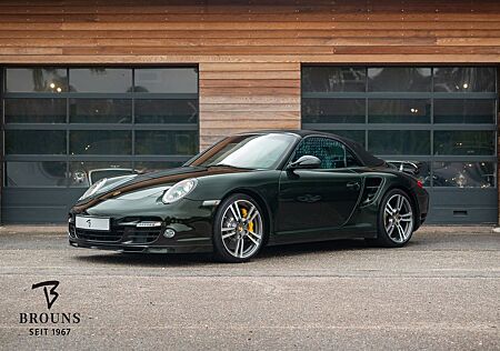 Porsche 911 Urmodell 997 Turbo S Cabrio 530PS | Dunkel Olivgrün