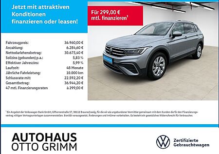 VW Tiguan Allspace Volkswagen 1.5 TSI DSG Life AHK LED Navi