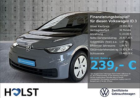 VW ID.3 Volkswagen Pro Performance electric 150kW Discover Pro