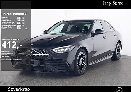 Mercedes-Benz C 300 d , BURM AMG NIGHT SPUR PANO AHK 360 PDC