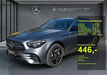 Mercedes-Benz E 300 de 4M T AMG+Night+AHK+360°+Fahrassistenz-P