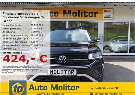 VW T-Cross Volkswagen 1.0 TSI 85 kW Life EU6e digitales Cockpi