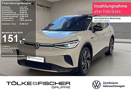 VW ID.4 Volkswagen Pro Performance W ACC AHK AUT Navi W-Pumpe