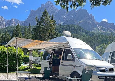 VW T5 Caravelle Volkswagen T5 Camper Van Wohnmobil, Fischer, Hochdach, Lang