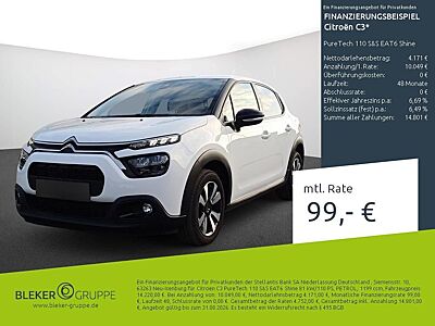 Citroën C3 PureTech 110 Shine NAVI+KLIMA+PDC