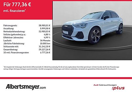 Audi Q3 40 TDI QUATTRO S-LINE+AHK+NAVI+MATRIX