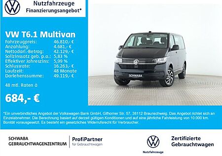 VW T6 Multivan Volkswagen T6.1 Multivan Comfortline 2.0 TDI DSG StdHz*AHK