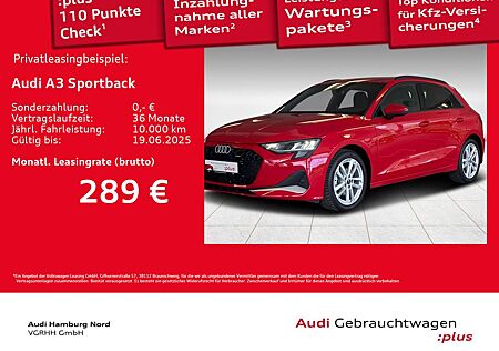 Audi A3 Sportback 30 TFSI S line S tronic AHK ACC Nav
