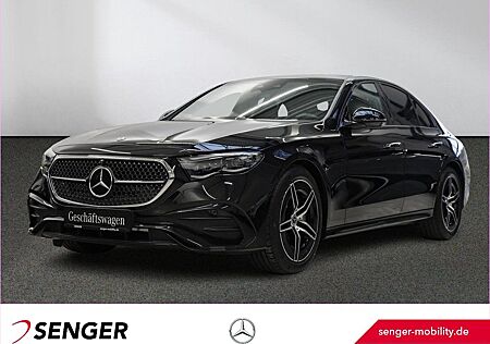 Mercedes-Benz E 450 4M Limousine AMG Night Burmester AHK 360°