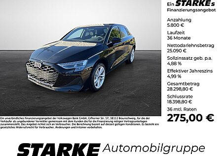 Audi A3 Sportback 30 TFSI S tronic Assistenzpaket Fah