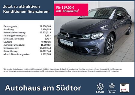 VW Polo Volkswagen GOAL 1.0 TSI | LED PDC ACC Navi App