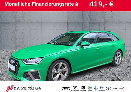Audi A4 Avant 40 TDI QU S-TR S-LINE LED+2xPDC+GRA+SHZ