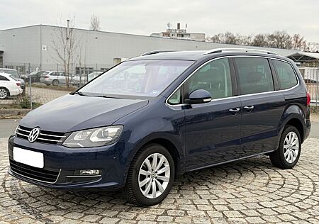VW Sharan Volkswagen 2.0 TDI DSG Highline AHK Blue Motion