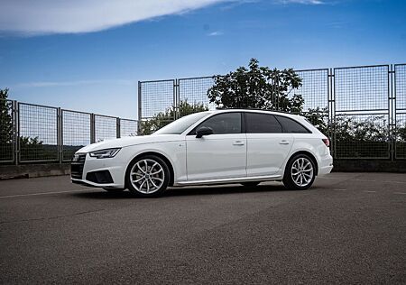 Audi A4 40 TDI S trc S line Sport/LED/AHK/Black/Massa