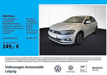 VW Polo Volkswagen "United" 1.0 TSI *Navi*App-Connect*SHZ*PDC*