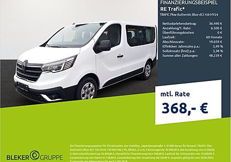 Renault Trafic Pkw Authentic Blue dCi 150 MY24