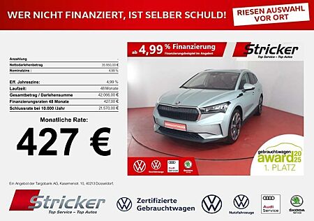 Skoda Enyaq iV 80x Suite 427,-ohne Anzahlung AHK Pano
