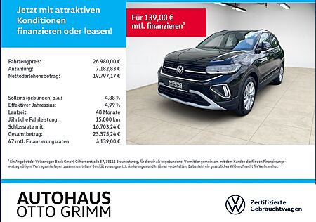 VW T-Cross Volkswagen 1.0 TSI Goal DSG LED Kamera