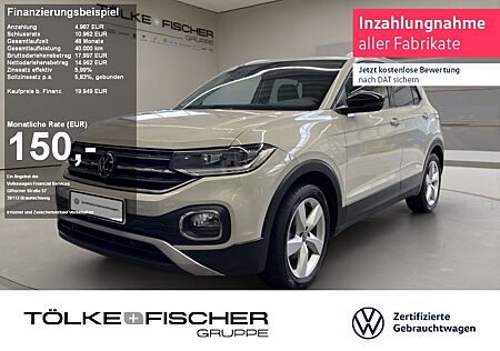 VW T-Cross Volkswagen 1.0 TSI Style Virtual ACC DynLicht SHZ