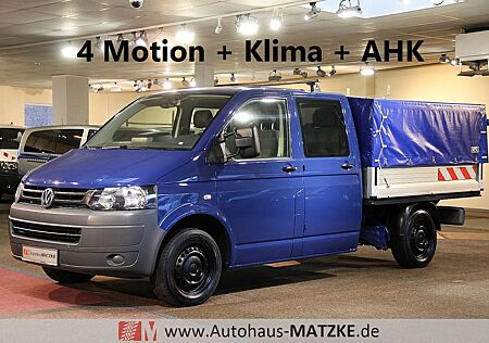 VW T5 Transporter Volkswagen T5 2.0TDI Pritsche Doka 4Motion AHK Klima
