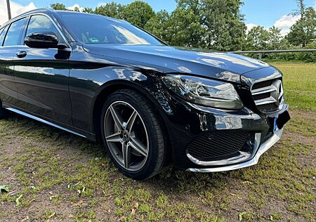 Mercedes-Benz C 250 T - AMG - Vollleder - Carbon