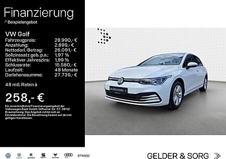 VW Golf Volkswagen Life 2.0 TDI Stand*RFK*HuD*Pano*H&K