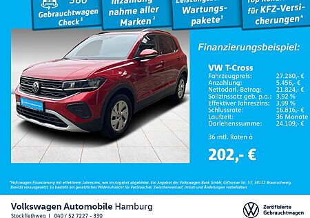 VW T-Cross Volkswagen 1.5 TSI Life DSG ACC Navi IQ.Drive Sthzg