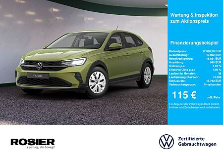 VW Taigo Volkswagen 1,0 l TSI LED SPURH. SHZ KLIMA BT PDC