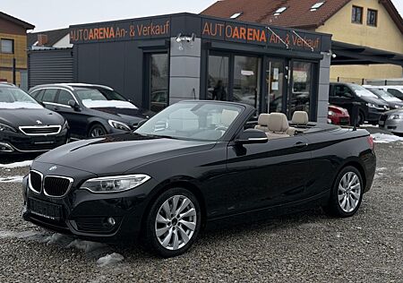 BMW 220 i Cabrio+Leder+Navi+PDC+Xenon+TÜV+S.Heizung+