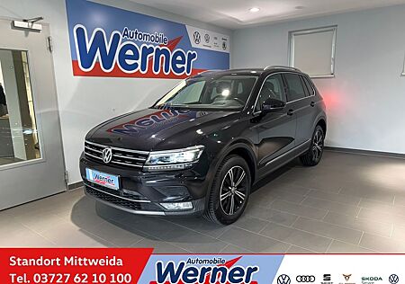 VW Tiguan Volkswagen Highline 2.0TDI 4MOTION AHK LED Navi ACC