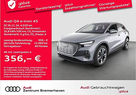 Audi Q4 e-tron 45 AHK EINPARKH. SITZH NAVI